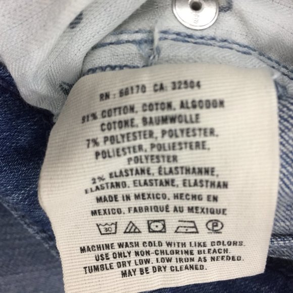 PILCRO Anthropologie STET Medium Wash Raw Hem Skinny Jeans - Picture 4 of 10